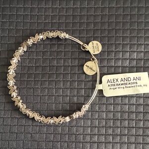 Alex and Ani Silver Angel Wing Bracelet